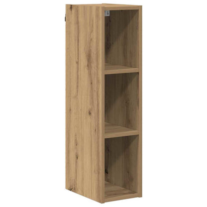 vidaXL Hängeschrank Artisan-Eiche 20 x 29,5 x 80 cm Holzwerkstoff