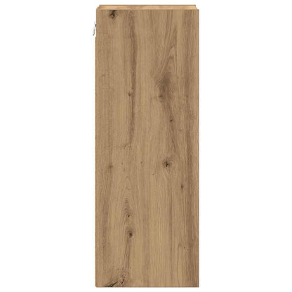 vidaXL Hängeschrank Artisan-Eiche 20 x 29,5 x 80 cm Holzwerkstoff