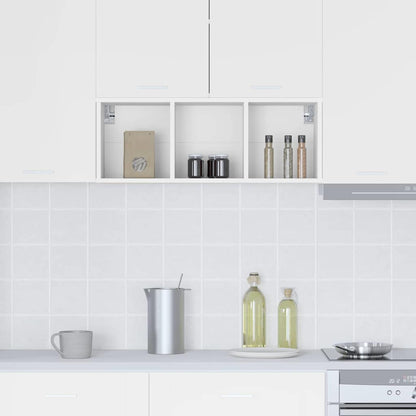 Hängeschrank Riga Weiß 30 x 29,5 x 80 cm Holzwerkstoff