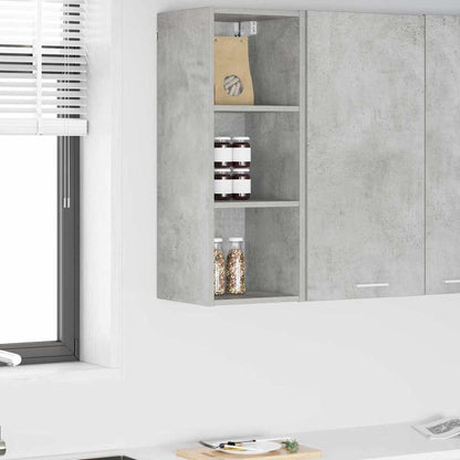 vidaXL Hängeschrank Beton Grau 30 x 29,5 x 80 cm Holzwerkstoff