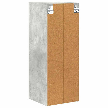vidaXL Hängeschrank Beton Grau 30 x 29,5 x 80 cm Holzwerkstoff