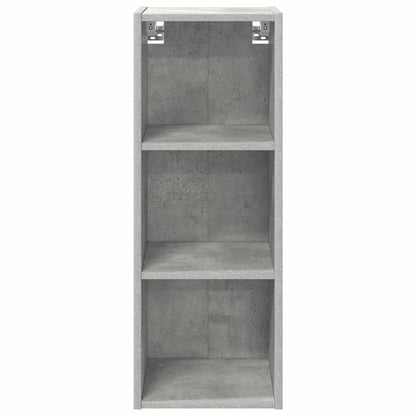 vidaXL Hängeschrank Beton Grau 30 x 29,5 x 80 cm Holzwerkstoff
