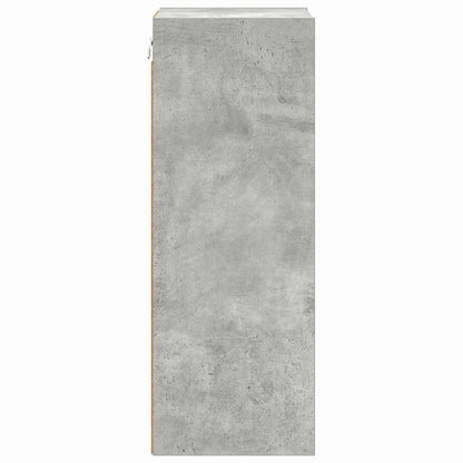vidaXL Hängeschrank Beton Grau 30 x 29,5 x 80 cm Holzwerkstoff