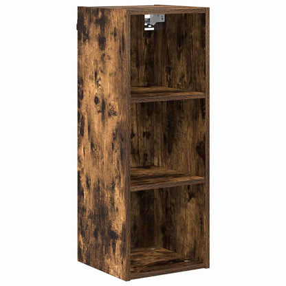 vidaXL Hängeschrank Geräucherte Eiche 30 x 29,5 x 80 cm Holzwerkstoff