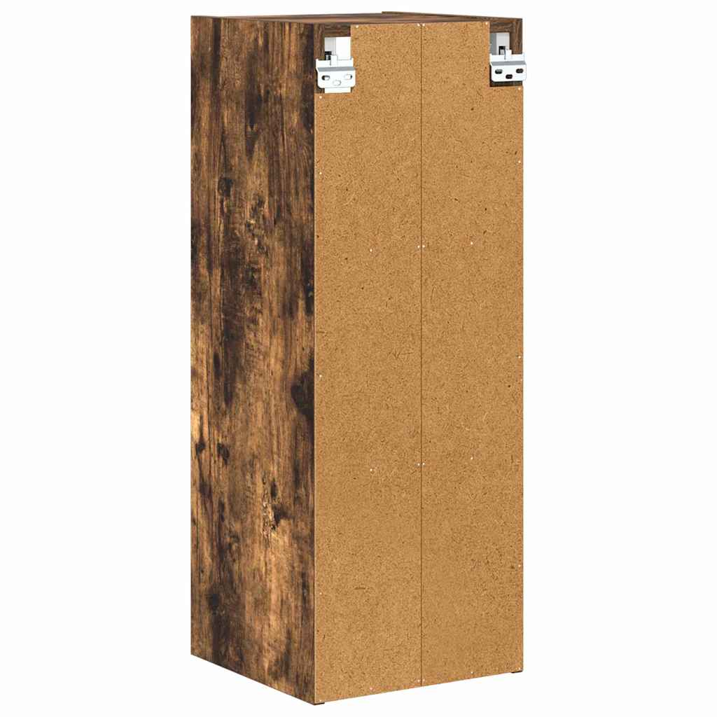 vidaXL Hängeschrank Geräucherte Eiche 30 x 29,5 x 80 cm Holzwerkstoff
