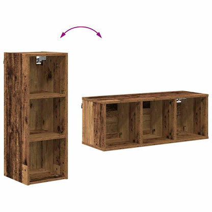 Hängeschrank Riga Altholz 30 x 29,5 x 80 cm Holzwerkstoff