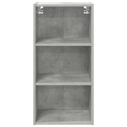 vidaXL Hängeschrank Beton Grau 40 x 29,5 x 80 cm Holzwerkstoff