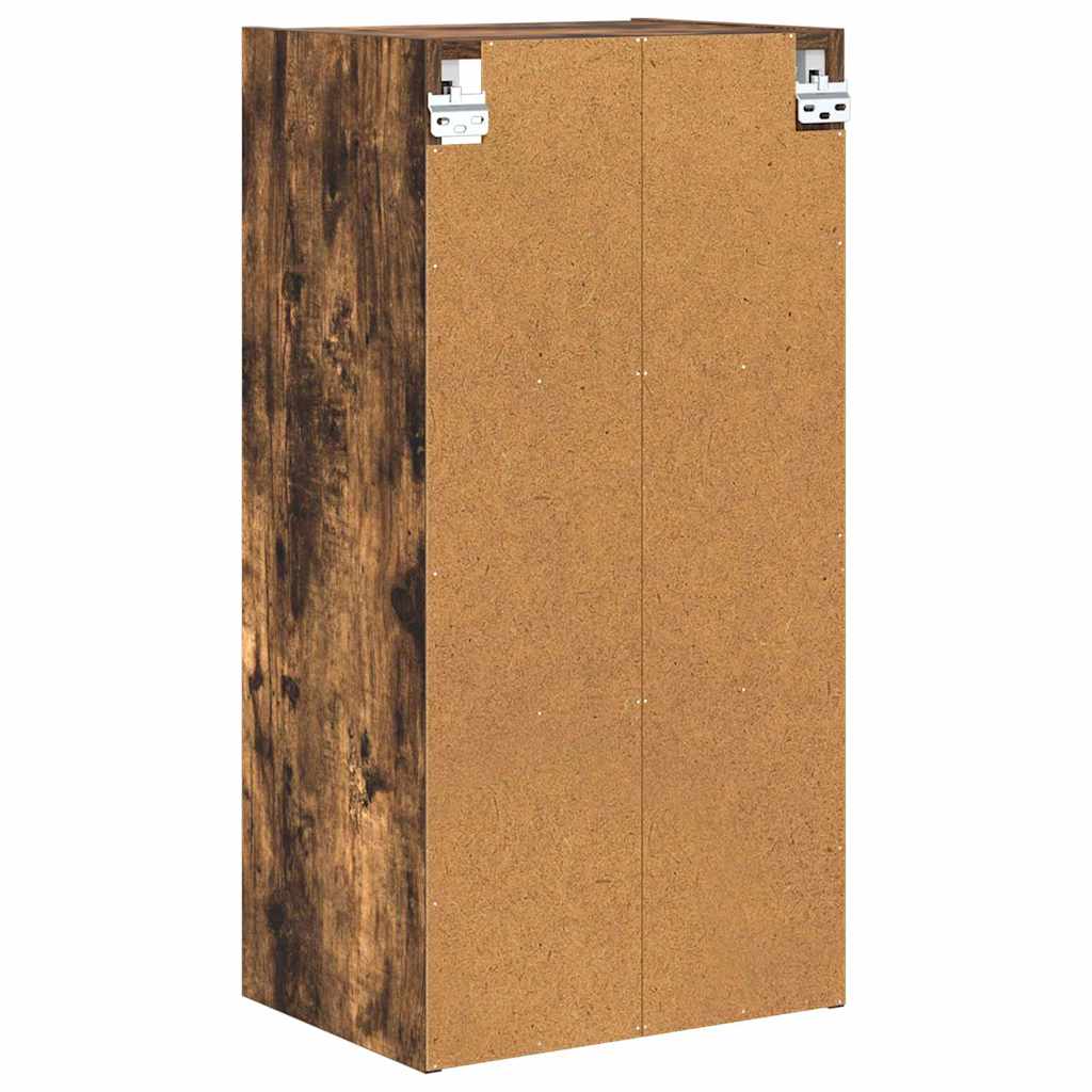 vidaXL Hängeschrank Geräucherte Eiche 40 x 29,5 x 80 cm Holzwerkstoff