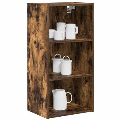 vidaXL Hängeschrank Geräucherte Eiche 40 x 29,5 x 80 cm Holzwerkstoff