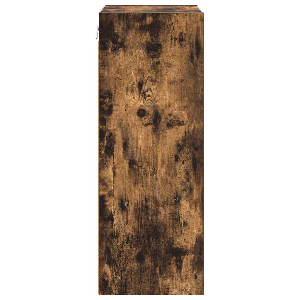 vidaXL Hängeschrank Geräucherte Eiche 40 x 29,5 x 80 cm Holzwerkstoff