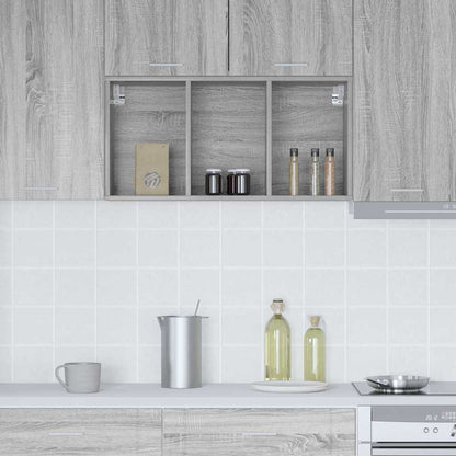 Hängeschrank Graues Sonoma 40 x 29,5 x 80 cm Holzwerkstoff