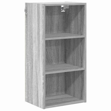 vidaXL Hängeschrank Graues Sonoma 40 x 29,5 x 80 cm Holzwerkstoff
