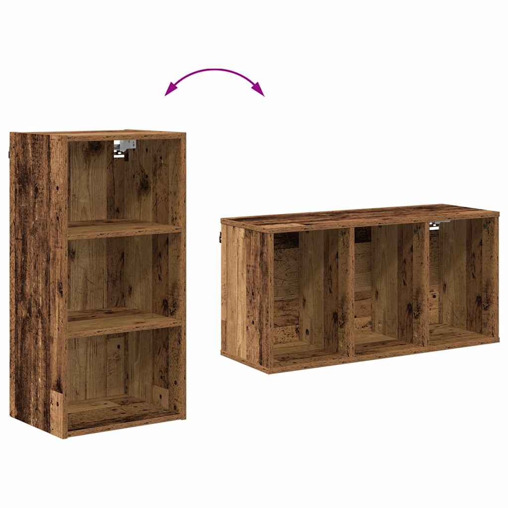 Hängeschrank Altholz 40 x 29,5 x 80 cm Holzwerkstoff