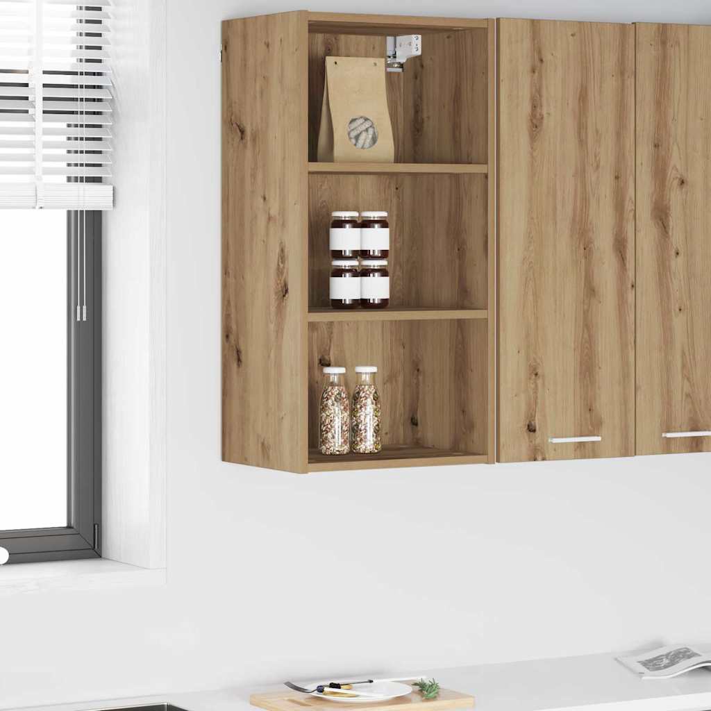 vidaXL Hängeschrank Artisan-Eiche 40 x 29,5 x 80 cm Holzwerkstoff