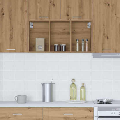 vidaXL Hängeschrank Artisan-Eiche 40 x 29,5 x 80 cm Holzwerkstoff