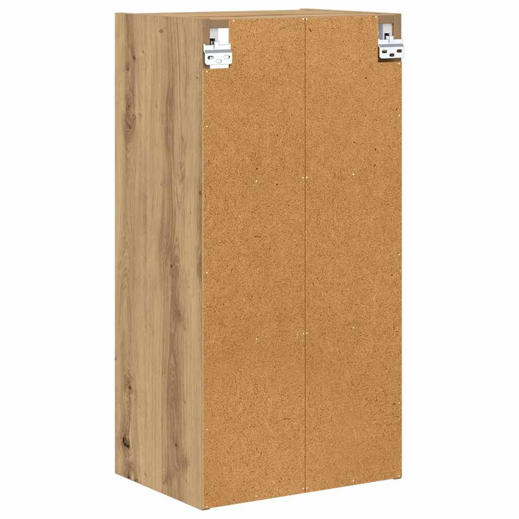 vidaXL Hängeschrank Artisan-Eiche 40 x 29,5 x 80 cm Holzwerkstoff