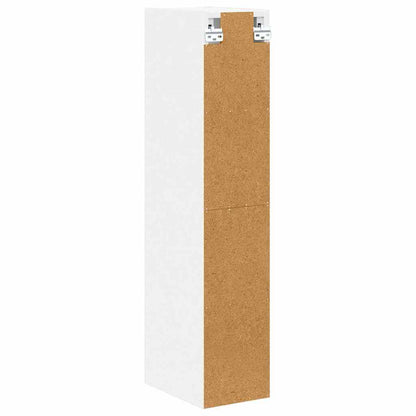 vidaXL Hängeschrank mit Speicher Weiß 20 x 29,5 x 100 cm Holzwerkstoff