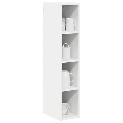 vidaXL Hängeschrank mit Speicher Weiß 20 x 29,5 x 100 cm Holzwerkstoff