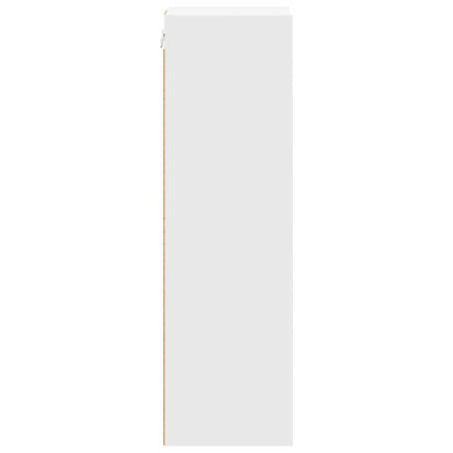 vidaXL Hängeschrank mit Speicher Weiß 20 x 29,5 x 100 cm Holzwerkstoff