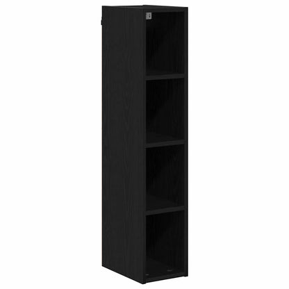 vidaXL Hängeschrank Schwarz Eichen-Optik 20 x 29,5 x 100 cm