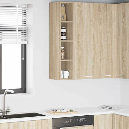 vidaXL Hängeschrank Sonoma-Eiche 20 x 29,5 x 100 cm Holzwerkstoff