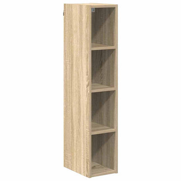 vidaXL Hängeschrank Sonoma-Eiche 20 x 29,5 x 100 cm Holzwerkstoff