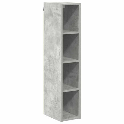 vidaXL Hängeschrank Beton Grau 20 x 29,5 x 100 cm Holzwerkstoff