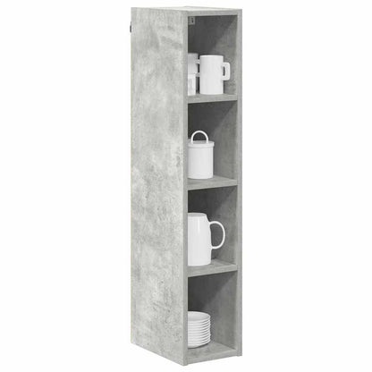 vidaXL Hängeschrank Beton Grau 20 x 29,5 x 100 cm Holzwerkstoff