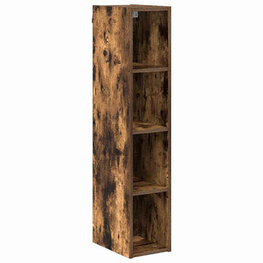 vidaXL Hängeschrank Geräucherte Eiche 20 x 29,5 x 100 cm Holzwerkstoff