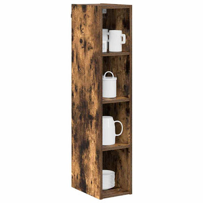 vidaXL Hängeschrank Geräucherte Eiche 20 x 29,5 x 100 cm Holzwerkstoff