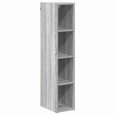 vidaXL Hängeschrank Graues Sonoma 20 x 29,5 x 100 cm Holzwerkstoff