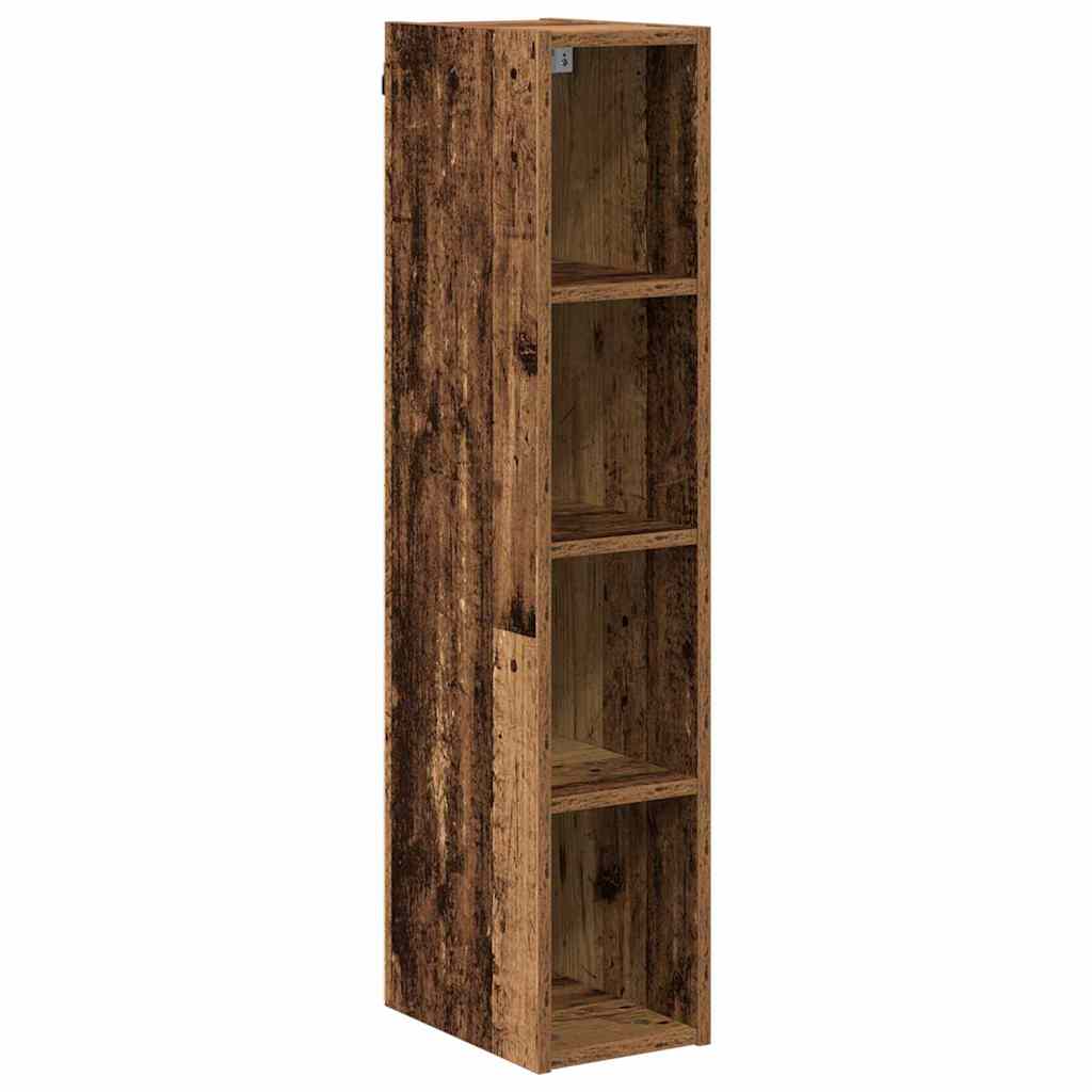 vidaXL Hängeschrank Altholz 20 x 29,5 x 100 cm Holzwerkstoff