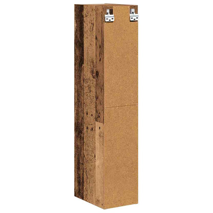vidaXL Hängeschrank Altholz 20 x 29,5 x 100 cm Holzwerkstoff