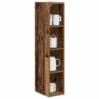 vidaXL Hängeschrank Altholz 20 x 29,5 x 100 cm Holzwerkstoff