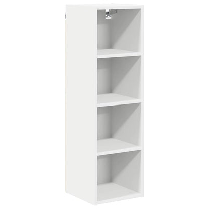 vidaXL Hängeschrank mit Speicher Weiß 30 x 29,5 x 100 cm Holzwerkstoff