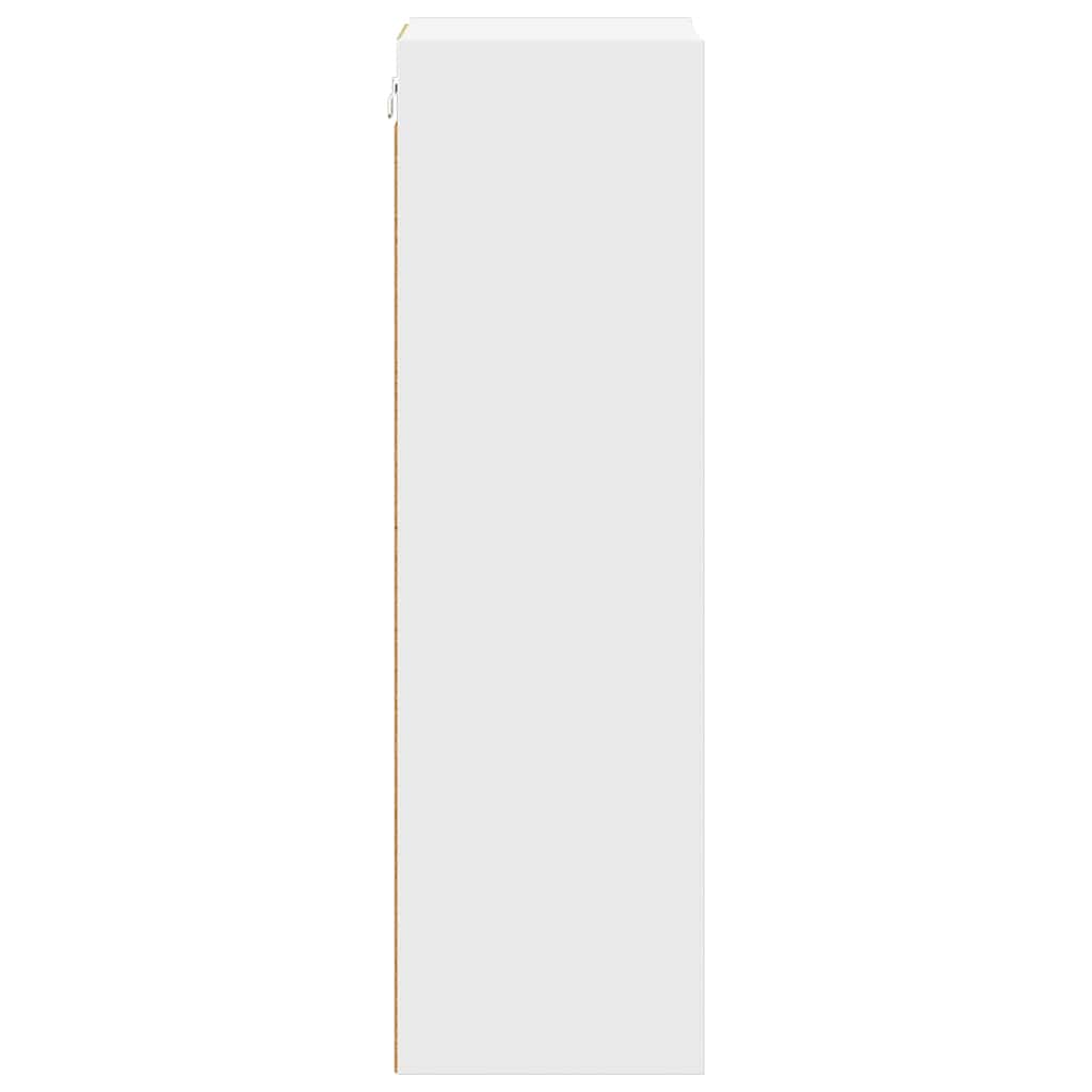 vidaXL Hängeschrank mit Speicher Weiß 30 x 29,5 x 100 cm Holzwerkstoff