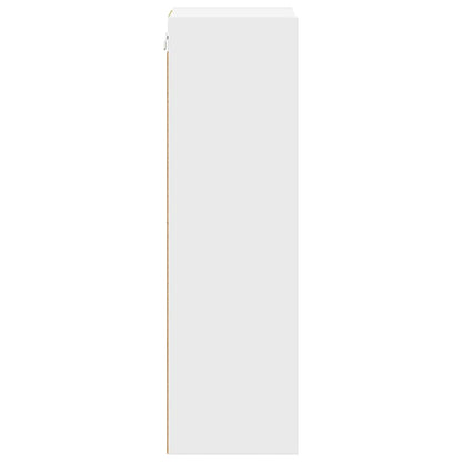 vidaXL Hängeschrank mit Speicher Weiß 30 x 29,5 x 100 cm Holzwerkstoff