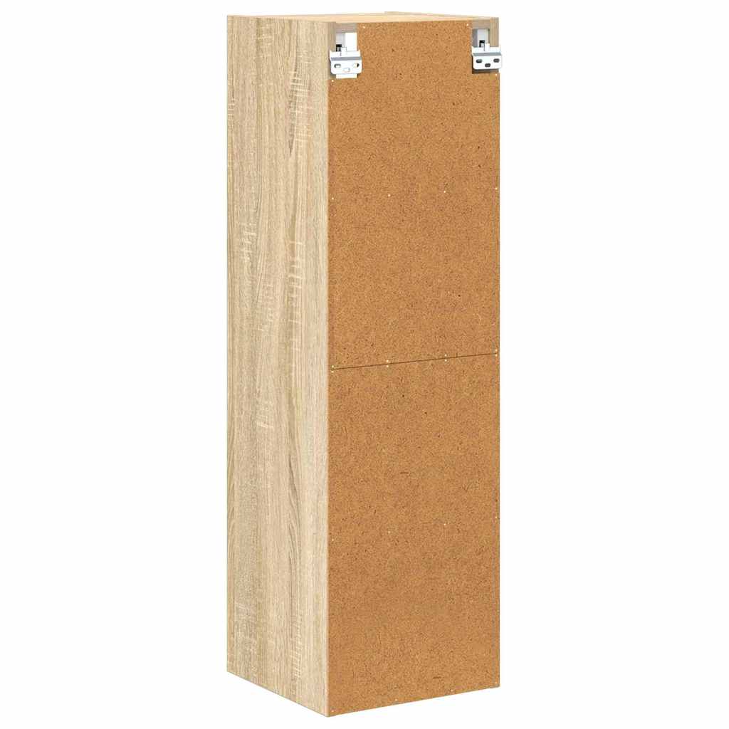 vidaXL Hängeschrank Sonoma-Eiche 30 x 29,5 x 100 cm Holzwerkstoff
