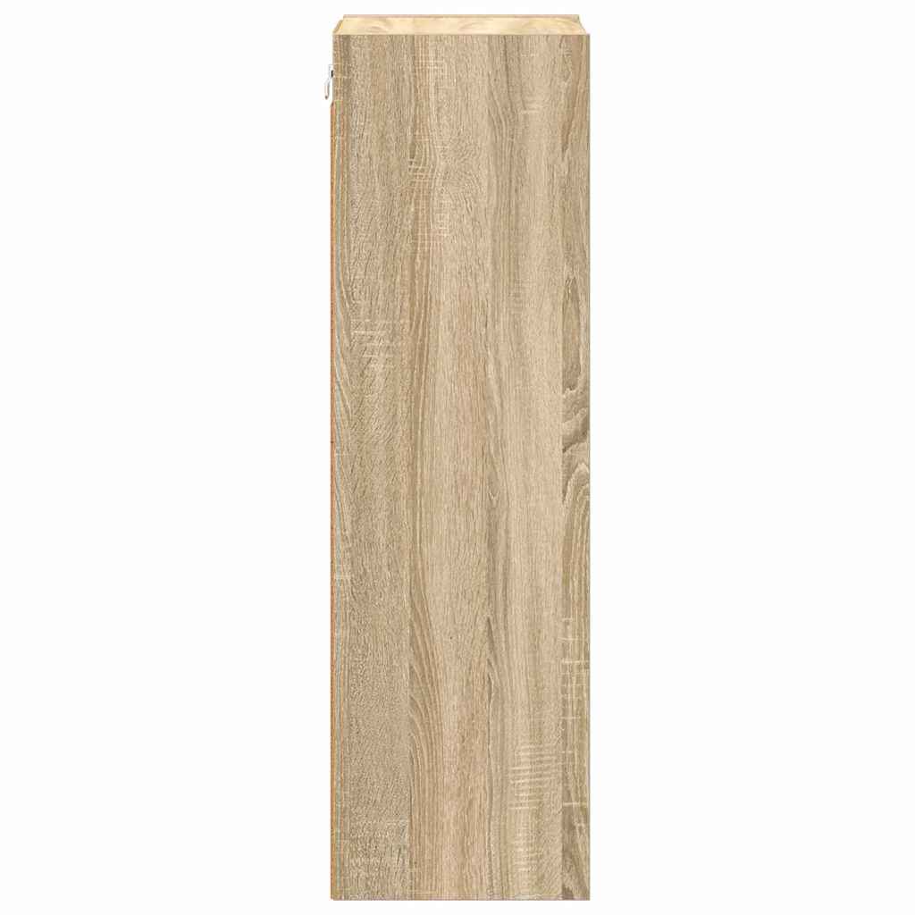 vidaXL Hängeschrank Sonoma-Eiche 30 x 29,5 x 100 cm Holzwerkstoff