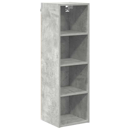 vidaXL Hängeschrank Beton Grau 30 x 29,5 x 100 cm Holzwerkstoff