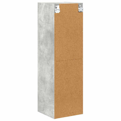 vidaXL Hängeschrank Beton Grau 30 x 29,5 x 100 cm Holzwerkstoff