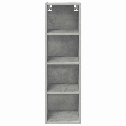 vidaXL Hängeschrank Beton Grau 30 x 29,5 x 100 cm Holzwerkstoff