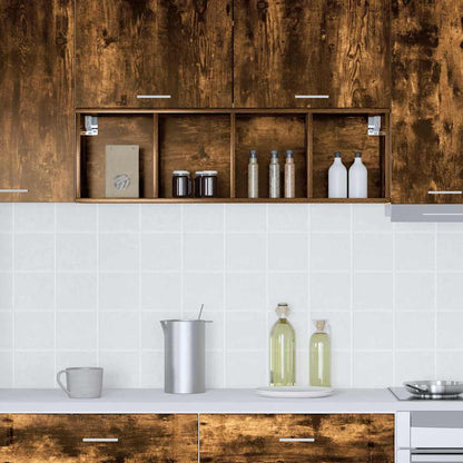 vidaXL Hängeschrank Geräucherte Eiche 30 x 29,5 x 100 cm Holzwerkstoff