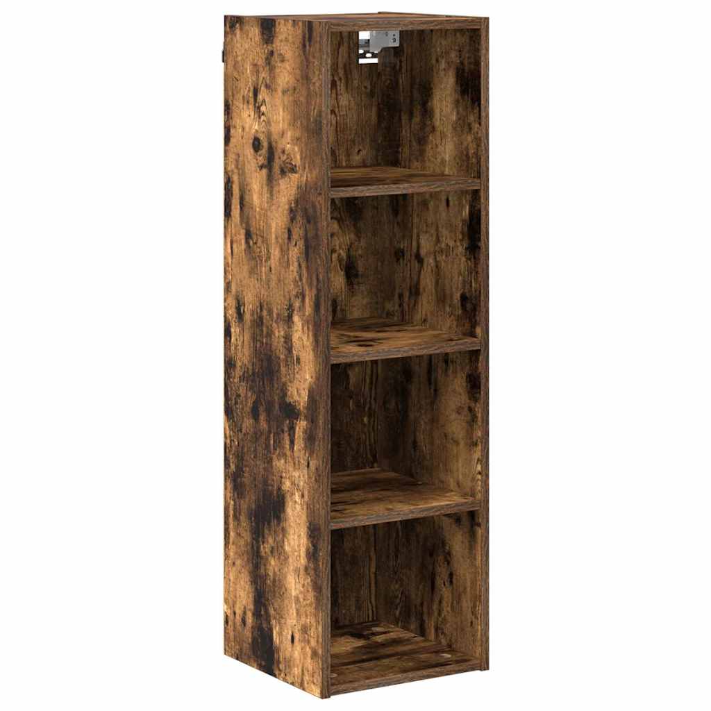 vidaXL Hängeschrank Geräucherte Eiche 30 x 29,5 x 100 cm Holzwerkstoff