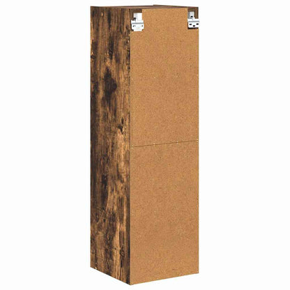 vidaXL Hängeschrank Geräucherte Eiche 30 x 29,5 x 100 cm Holzwerkstoff