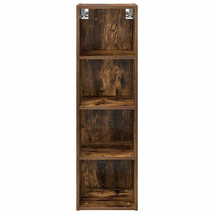 vidaXL Hängeschrank Geräucherte Eiche 30 x 29,5 x 100 cm Holzwerkstoff