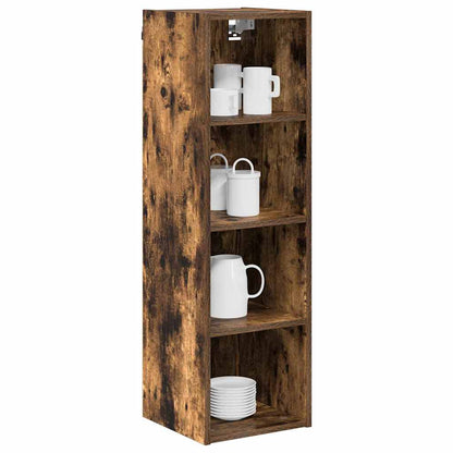 vidaXL Hängeschrank Geräucherte Eiche 30 x 29,5 x 100 cm Holzwerkstoff