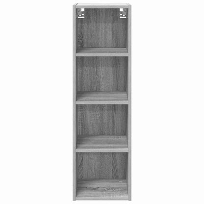 vidaXL Hängeschrank Graues Sonoma 30 x 29,5 x 100 cm Holzwerkstoff