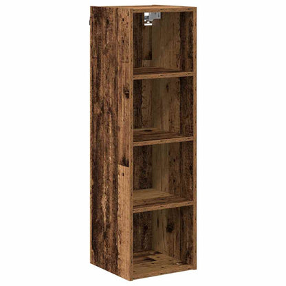 vidaXL Hängeschrank Altholz 30 x 29,5 x 100 cm Holzwerkstoff
