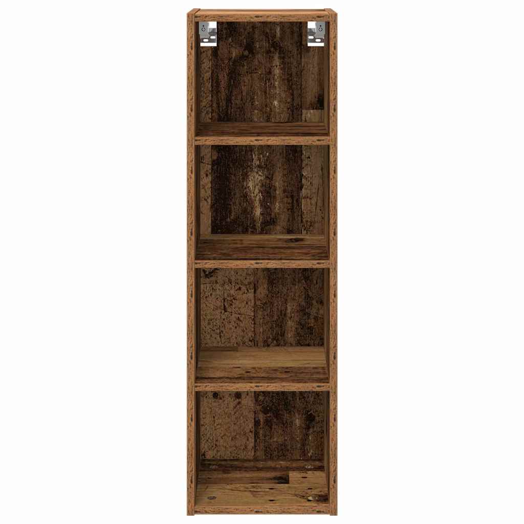 vidaXL Hängeschrank Altholz 30 x 29,5 x 100 cm Holzwerkstoff